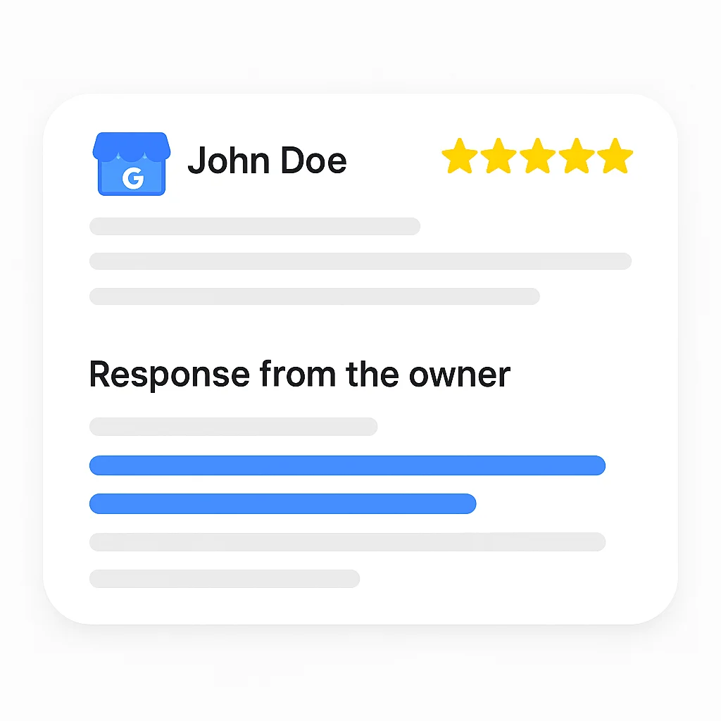 Step 3: Generate AI-Powered Responses - ReviewSense review management software