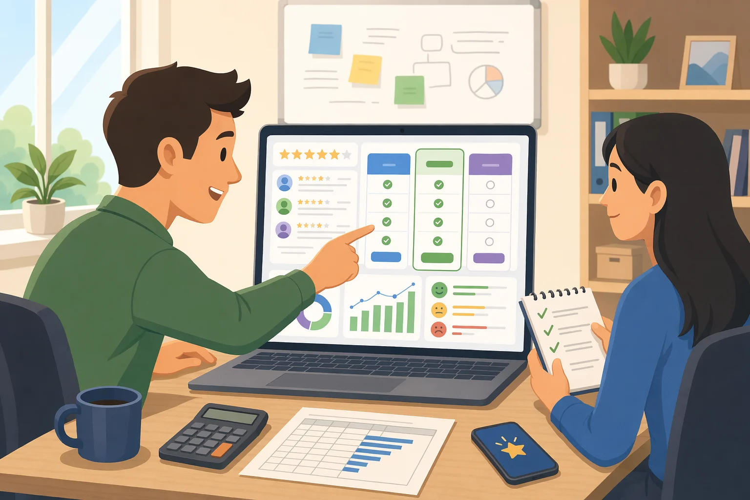 Most Affordable Review Management Software for SMBs in 2026 Dashboard showing review analytics across platforms with affordable SMB pricing